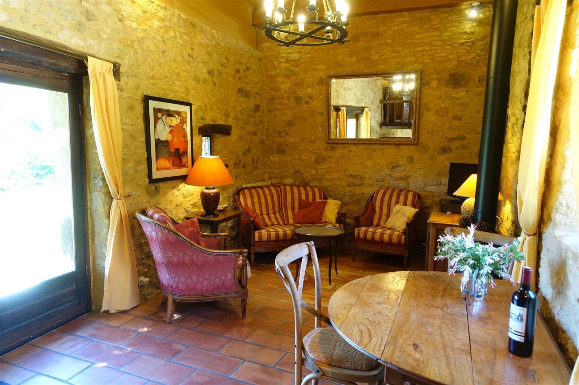 Domaine De Cournet Haut, A 17Th Century Property Set On A Calm, Idyllic Domain With Pool, Tennis, Bikes And More Les Vauries Kamer foto