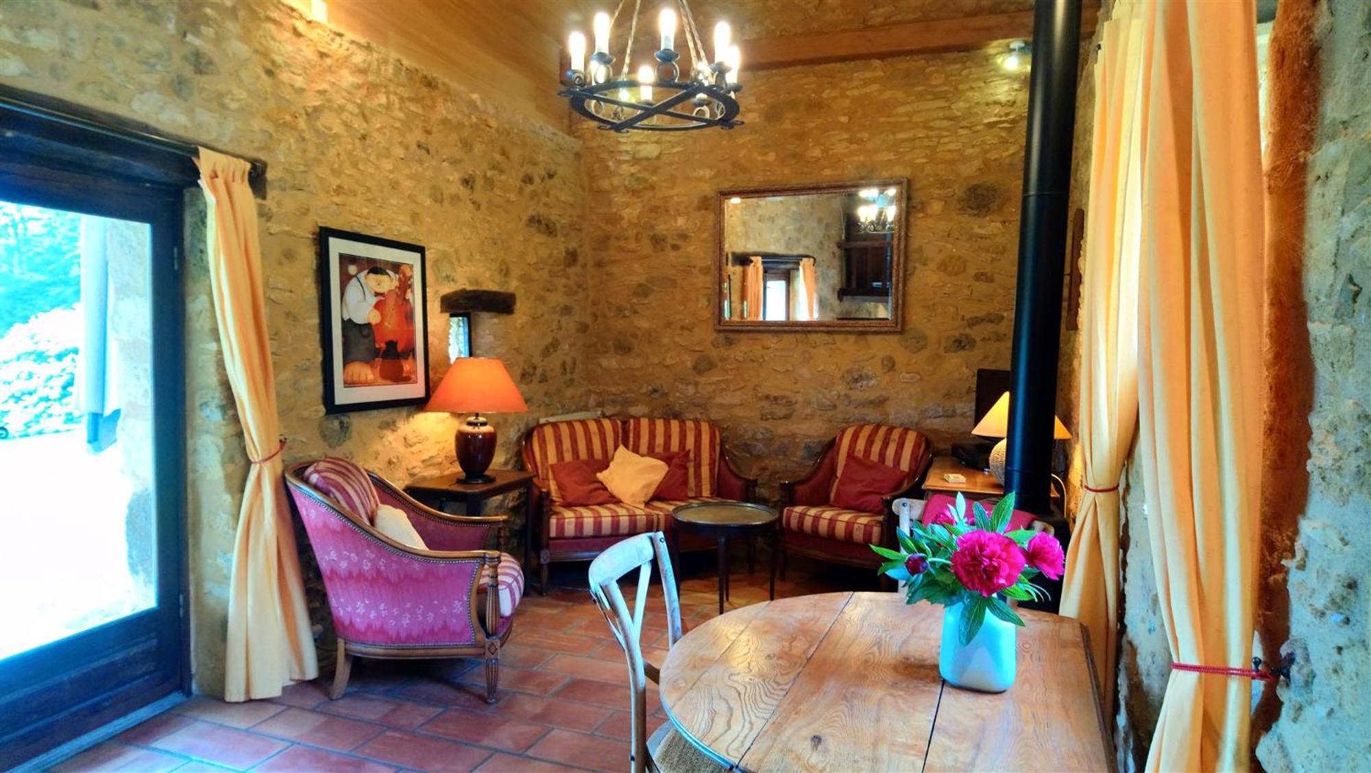 Domaine De Cournet Haut, A 17Th Century Property Set On A Calm, Idyllic Domain With Pool, Tennis, Bikes And More Les Vauries Kamer foto