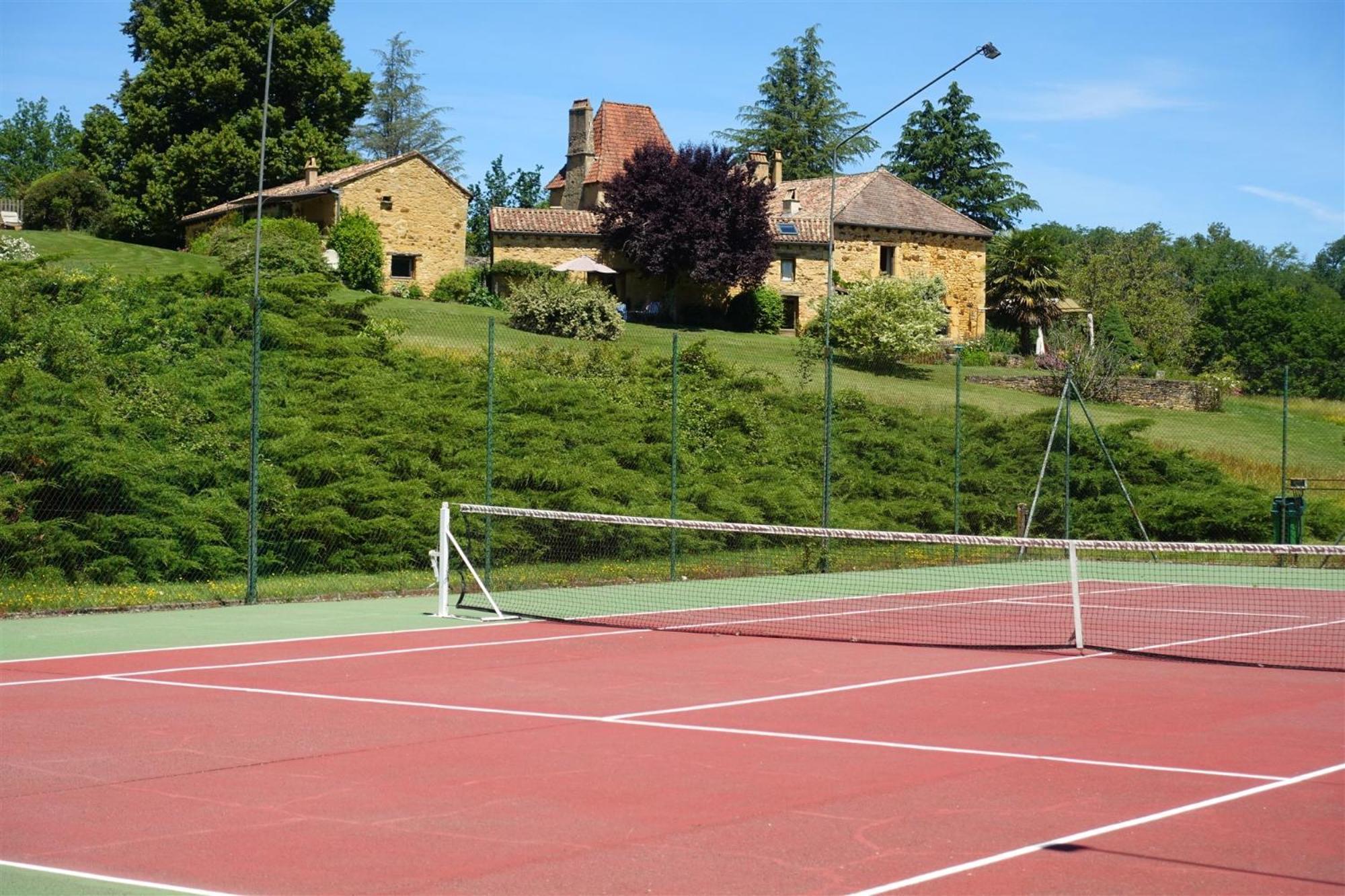 Domaine De Cournet Haut, A 17Th Century Property Set On A Calm, Idyllic Domain With Pool, Tennis, Bikes And More Les Vauries Buitenkant foto