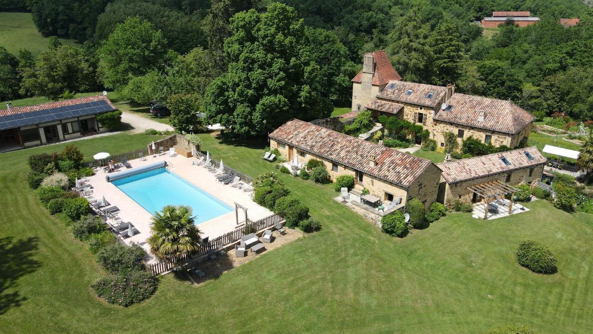 Domaine De Cournet Haut, A 17Th Century Property Set On A Calm, Idyllic Domain With Pool, Tennis, Bikes And More Les Vauries Buitenkant foto