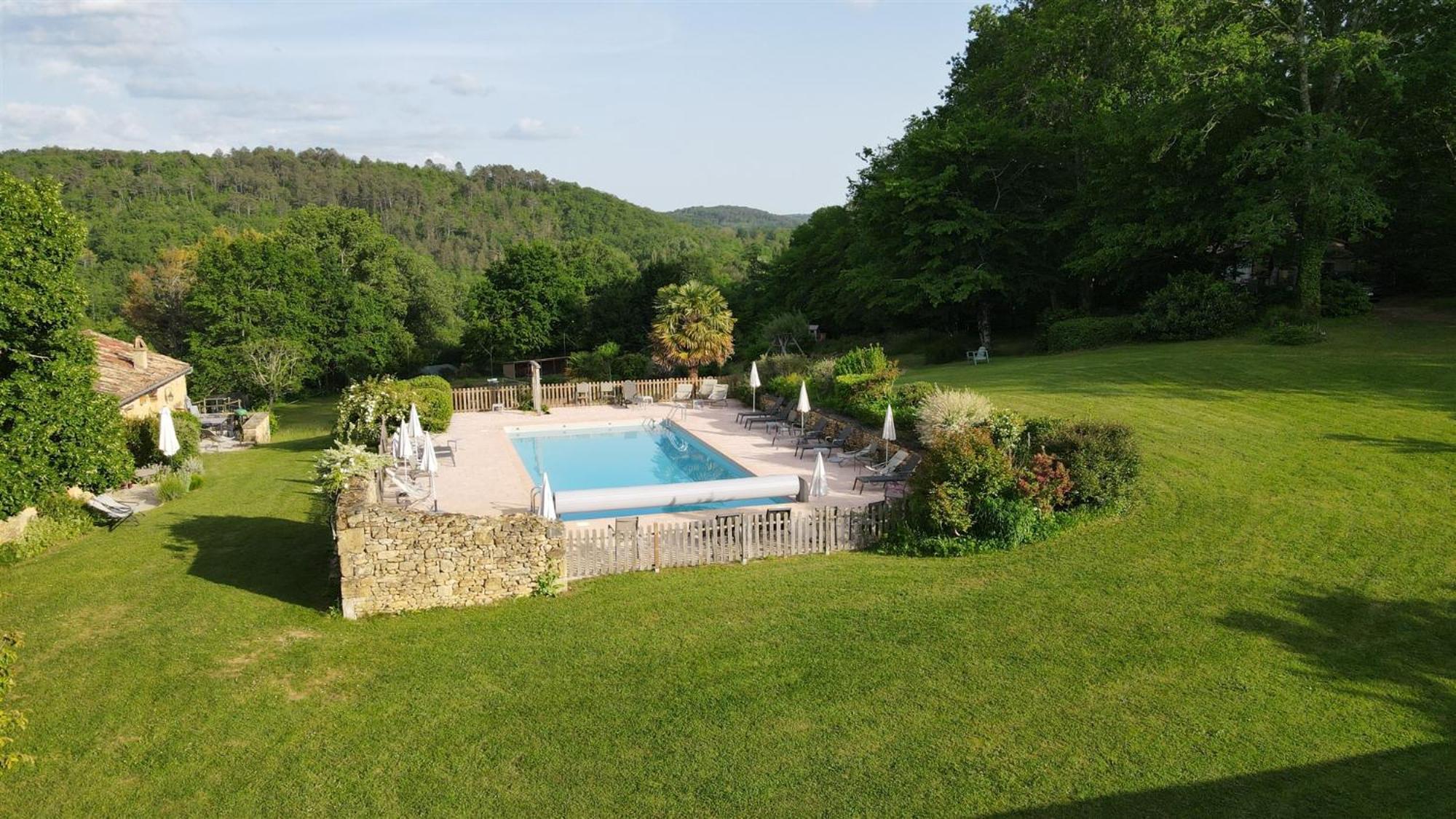 Domaine De Cournet Haut, A 17Th Century Property Set On A Calm, Idyllic Domain With Pool, Tennis, Bikes And More Les Vauries Buitenkant foto