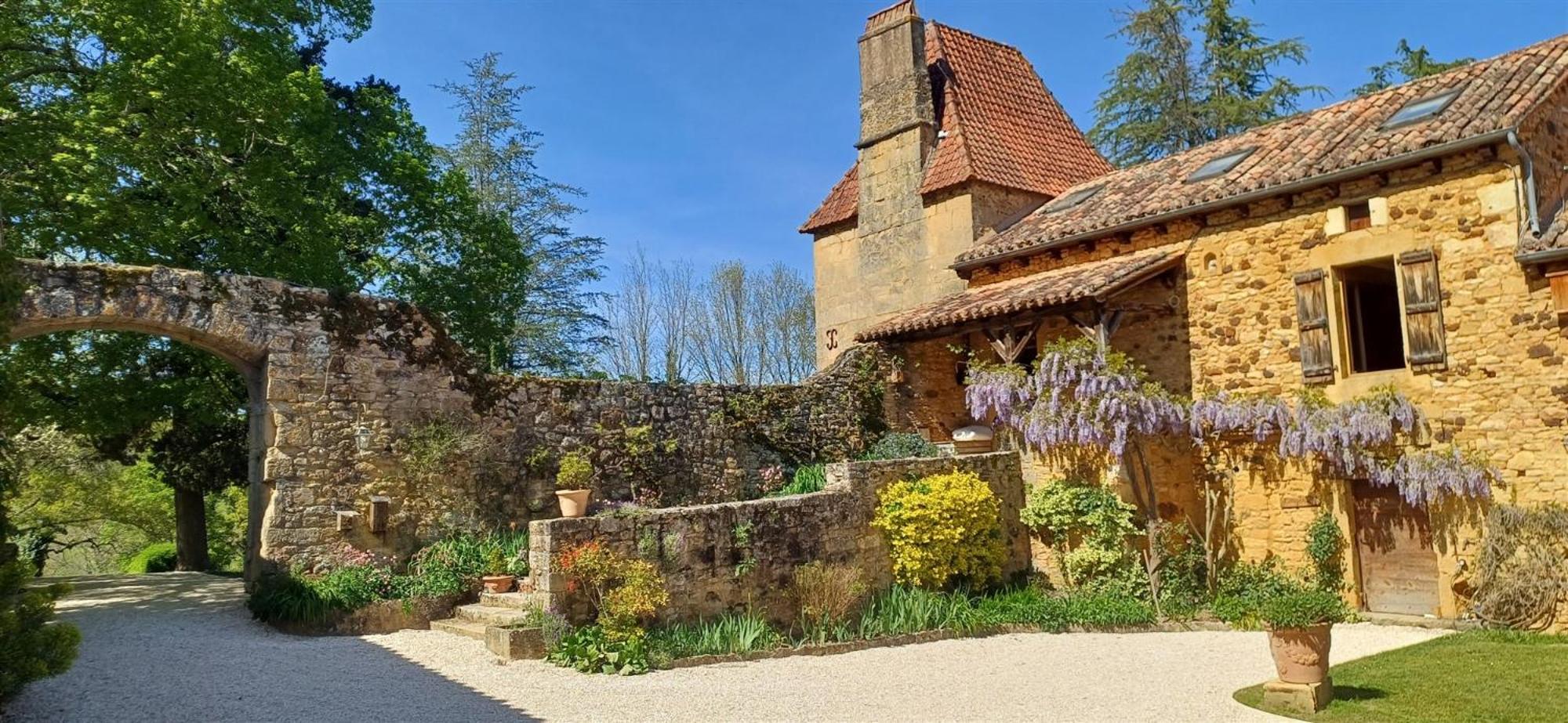 Domaine De Cournet Haut, A 17Th Century Property Set On A Calm, Idyllic Domain With Pool, Tennis, Bikes And More Les Vauries Buitenkant foto