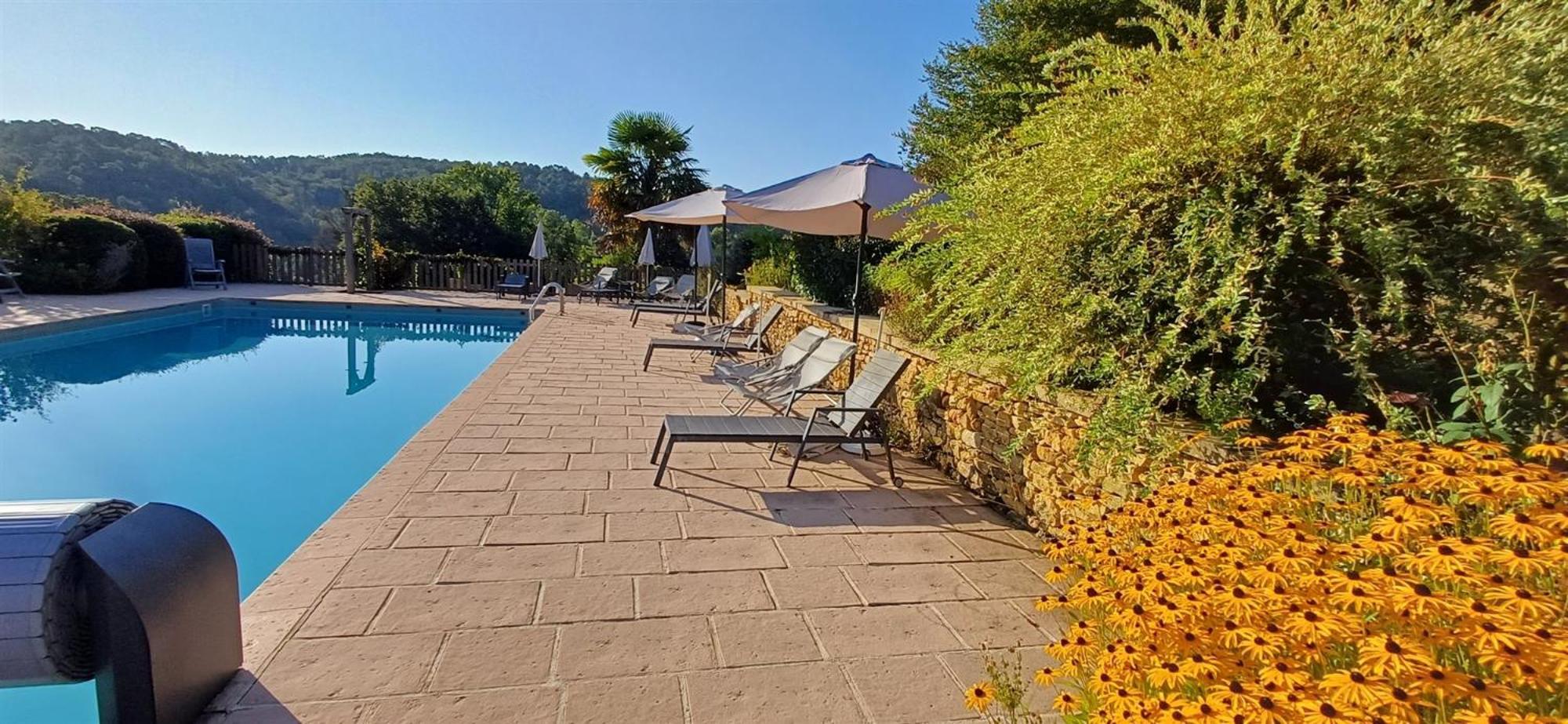 Domaine De Cournet Haut, A 17Th Century Property Set On A Calm, Idyllic Domain With Pool, Tennis, Bikes And More Les Vauries Buitenkant foto