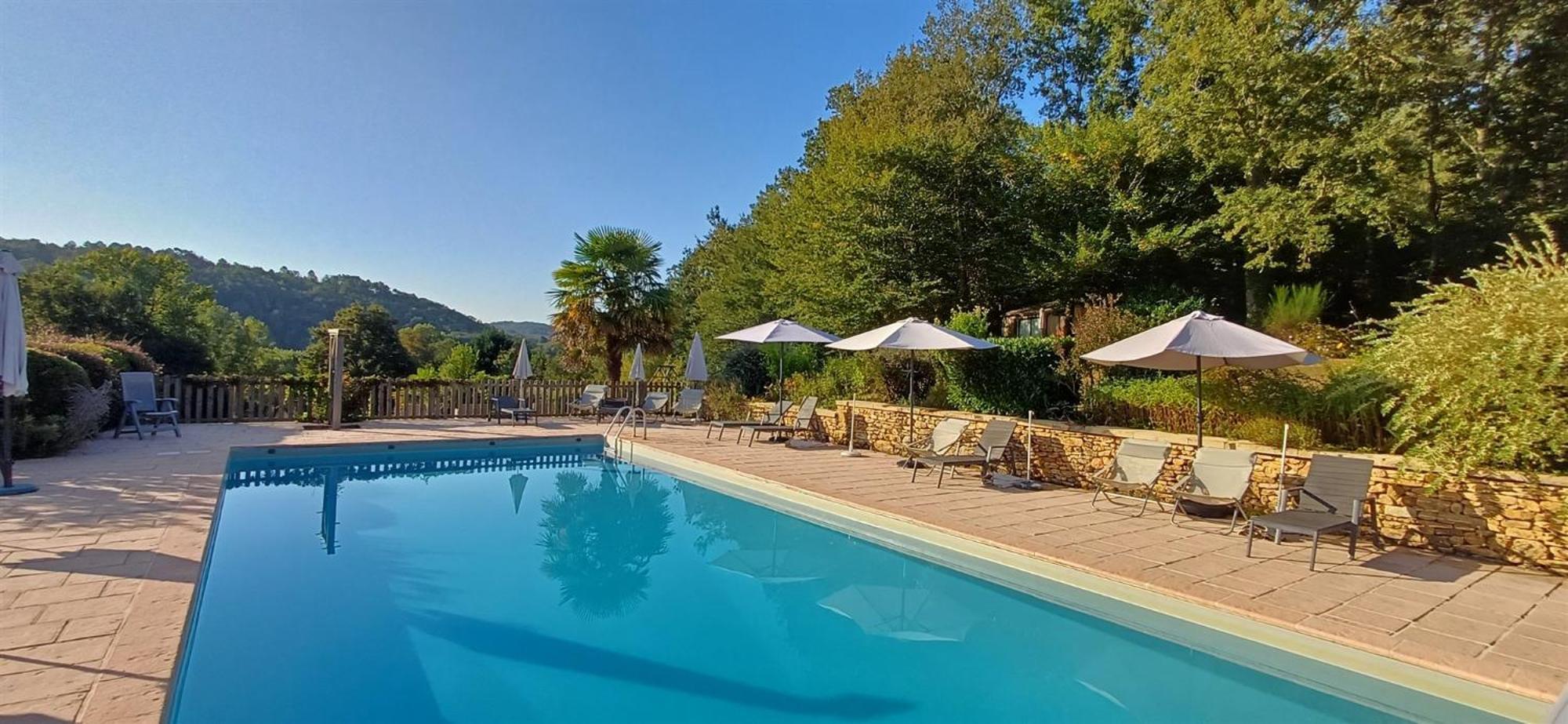 Domaine De Cournet Haut, A 17Th Century Property Set On A Calm, Idyllic Domain With Pool, Tennis, Bikes And More Les Vauries Buitenkant foto